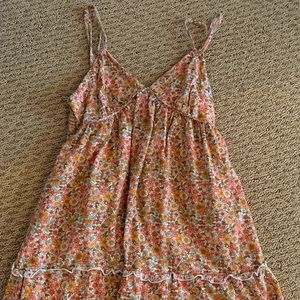 Floral strappy sundress